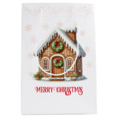 Kerst van het ontbijt medium cadeauzakje (Voorkant)