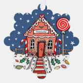 Kerst van het ontbijt ornament kaart (Voorkant)