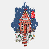 Kerst van het ontbijt ornament kaart (Rechts)