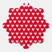 Kerst van het ontbijt ornament kaart (Achterkant)