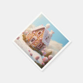 Kerst van het ontbijt servet (Hoek)