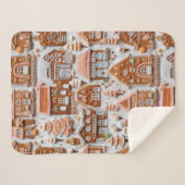 Kerst van het ontbijt sherpa deken (Voorkant (horizontaal))