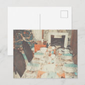 Kerst van het pacesetting Briefkaart (Voorkant / Achterkant)