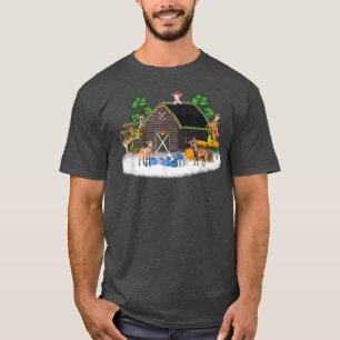 Kerst van het Parlement Goat Winter Xmas Snow T-shirt