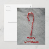Kerst van Janz Candy Cane Feestdagenkaart (Voorkant / Achterkant)