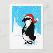 Kerst van keizer Penguin Feestdagenkaart (Voorkant)