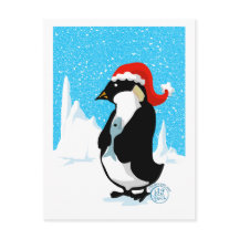 Kerst van keizer Penguin