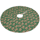 Kerst van koekjes fleece kerstboom rok (Gekanteld)