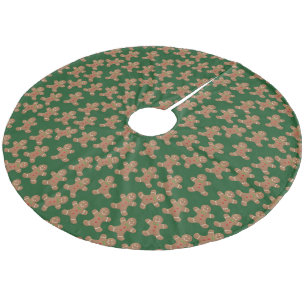 Kerst van koekjes fleece kerstboom rok