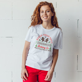 Kerst van koekjes t-shirt