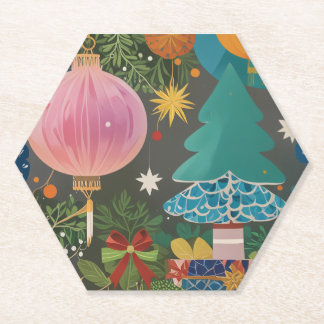 Kerst van Koreaans_Onderzetter Kartonnen Onderzetters