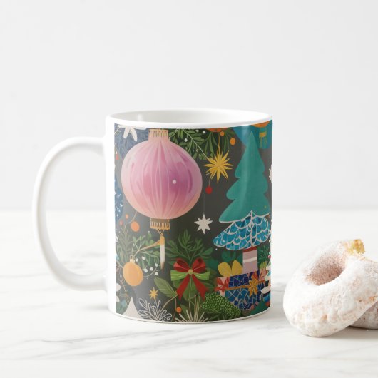 Kerst van Korean_Mokken & Cups Koffiemok (Met donut)