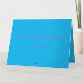 Kerst van Lesbian Flamingos Flamingo Belles Kaart (Achterkant)