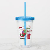 Kerst van Merry Acryl Drinkbeker (Voorkant)