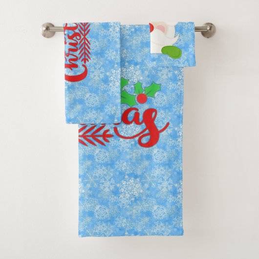 Kerst van Merry Bad Handdoek (Insitu)