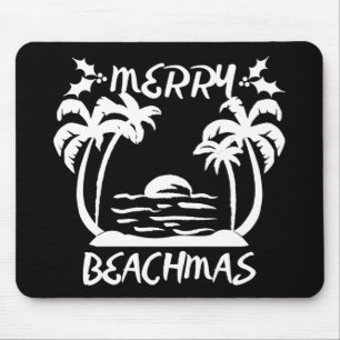 Kerst van Merry Beachmas in juli Muismat