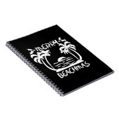 Kerst van Merry Beachmas in juli Notitieboek (Rechterzijde)