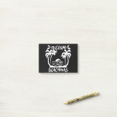 Kerst van Merry Beachmas in juli Post-it® Notes (Op bureau)