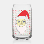 Kerst van Merry Blikvorm Glas (Achterkant)