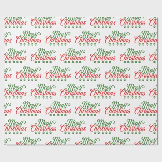  kerst van Merry Cadeaupapier (Vlak)