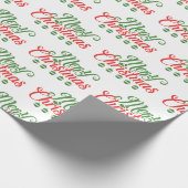  kerst van Merry Cadeaupapier (Hoek)