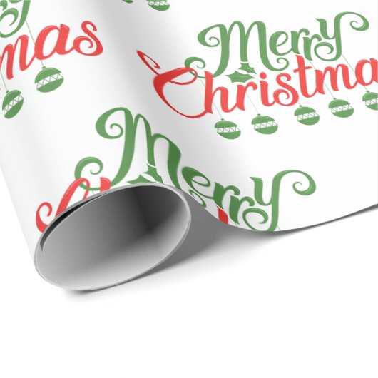  kerst van Merry Cadeaupapier (Rol Hoek)