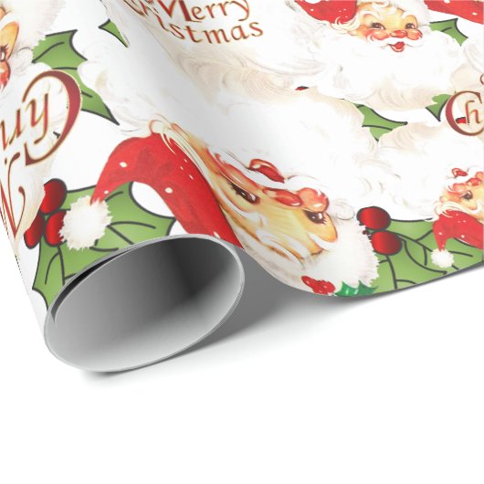 Kerst van Merry Cadeaupapier (Rol Hoek)