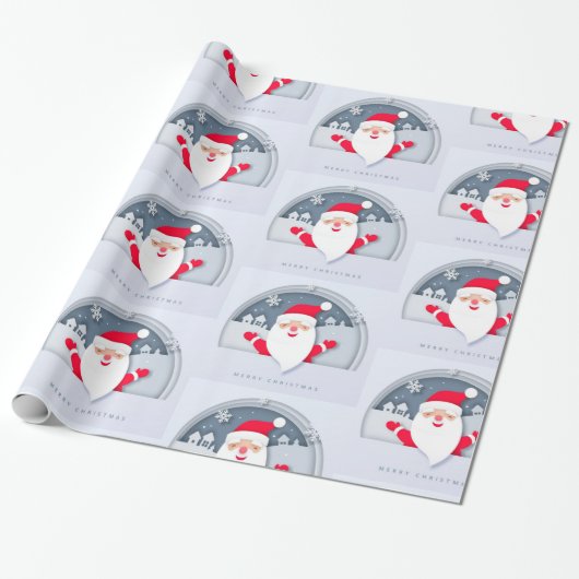 Kerst van Merry Cadeaupapier (Uitgerold)