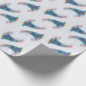 Kerst van Merry Catmas Cadeaupapier (Hoek)