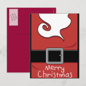 Kerst van Merry Feestdagenkaart (Voorkant / Achterkant)