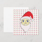 Kerst van Merry Kaart (Voorkant / Achterkant)