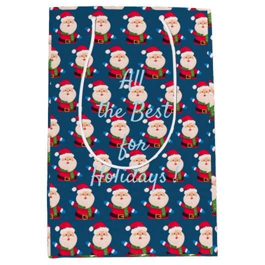 Kerst van Merry Medium Cadeauzakje (Voorkant)