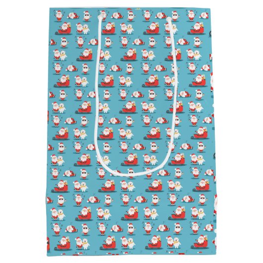 Kerst van Merry Medium Cadeauzakje (Achterkant)