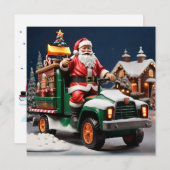 Kerst van Merry Notitiekaartje (Voorkant / Achterkant)