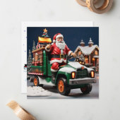 Kerst van Merry Notitiekaartje (Voorkant / Achterkant in situ)