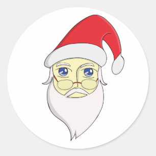 Kerst van Merry Ronde Sticker