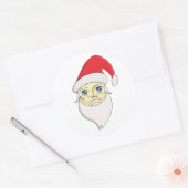 Kerst van Merry Ronde Sticker (Envelop)