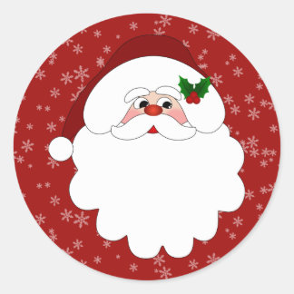Kerst van Merry Ronde Sticker