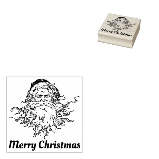 Kerst van Merry Rubberstempel (Gestempeld)