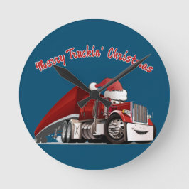 Kerst van Merry Truckin Ronde Klok