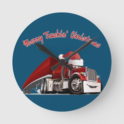 Kerst van Merry Truckin  Ronde Klok (Voorkant)
