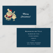 Kerst van Merry Visitekaartje (Voorkant / Achterkant)