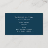 Kerst van Merry Visitekaartje (Achterkant)