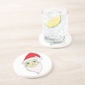 Kerst van Merry Zandsteen Onderzetter (Zijkant)