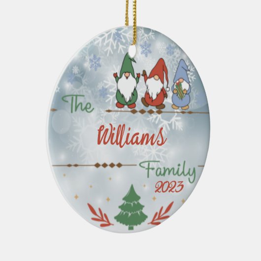 Kerst van Nome Keramisch Ornament (Rechts)