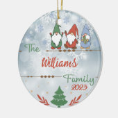 Kerst van Nome Keramisch Ornament (Links)