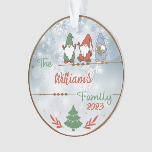 Kerst van Nome Ornament (voorkant)