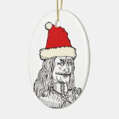 Kerst van oom Vlad Keramisch Ornament (Links)
