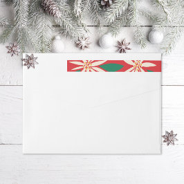 kerst van Poinsettias