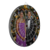 Kerst van President Barack Obama en Michelle Dartbord (Voorkant Links)